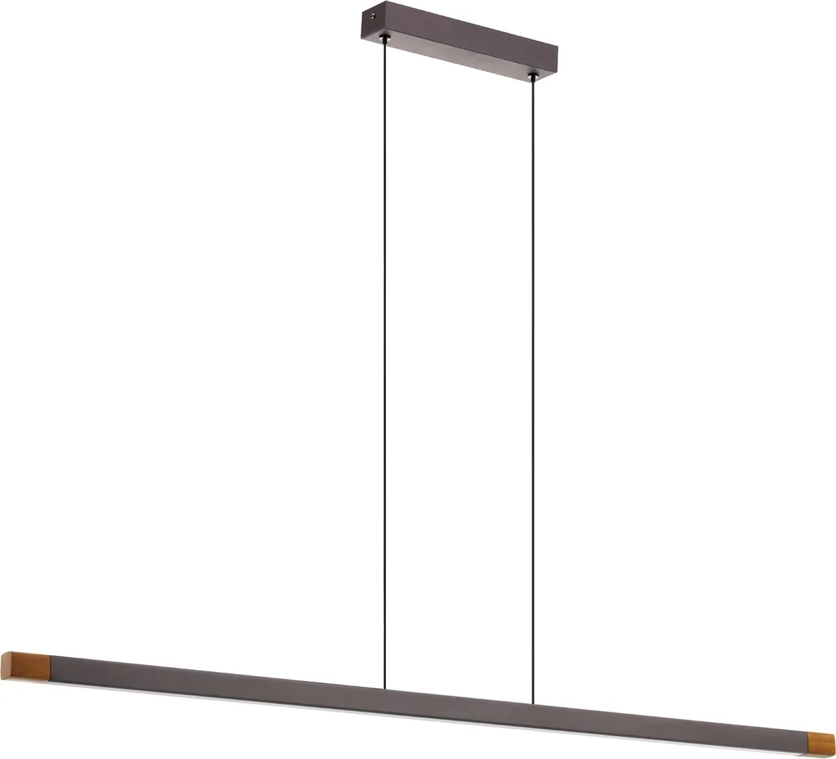 Eglo Lisciana Hanglamp LED 126cm - Grijs/Wit - afbeelding 3 van 6