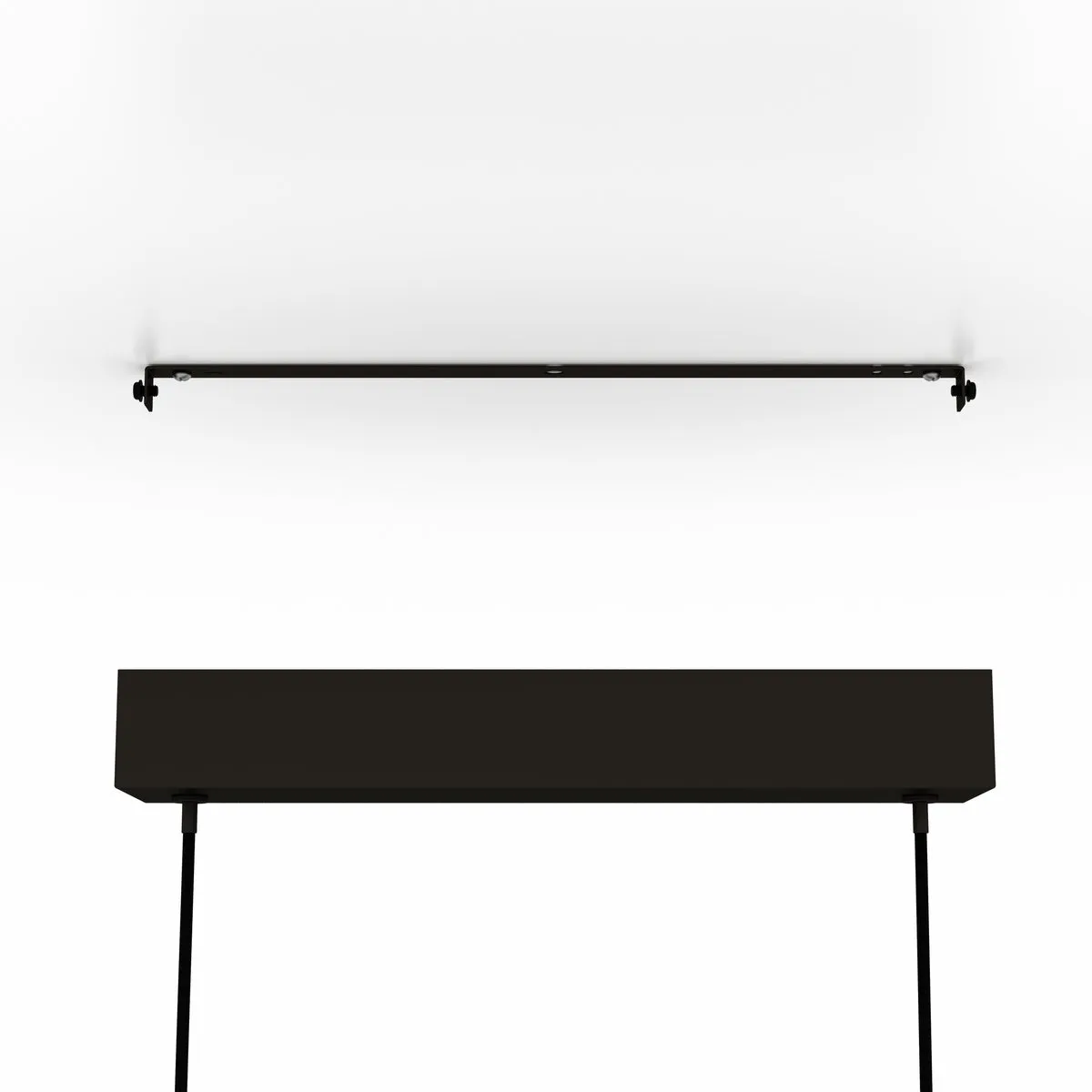 Eglo Lisciana Hanglamp LED 126cm - Grijs/Wit - afbeelding 5 van 6