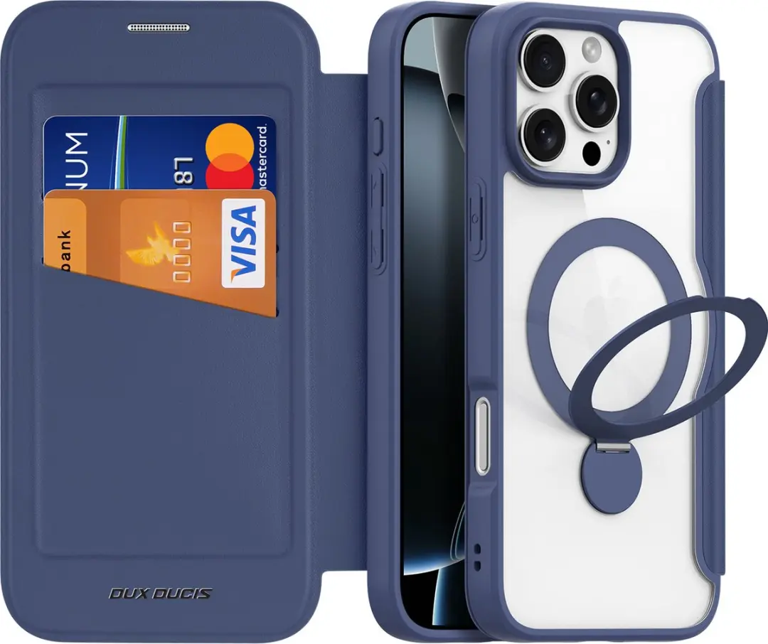 Dux Ducis Skin X Pro Telefoonhoesje iPhone 16 Pro Max - Blauw