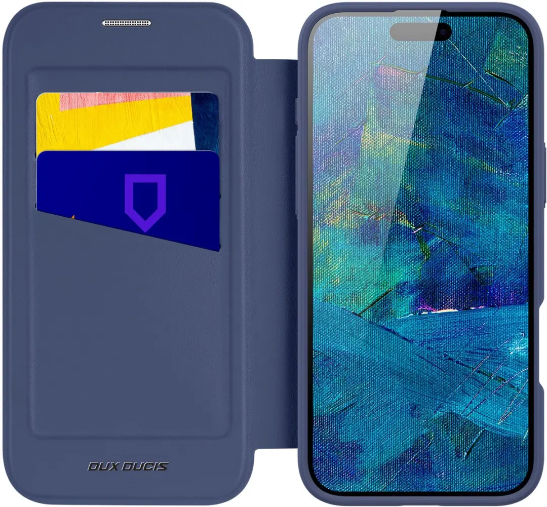 Dux Ducis Skin X Pro Telefoonhoesje iPhone 16 Pro Max - Blauw