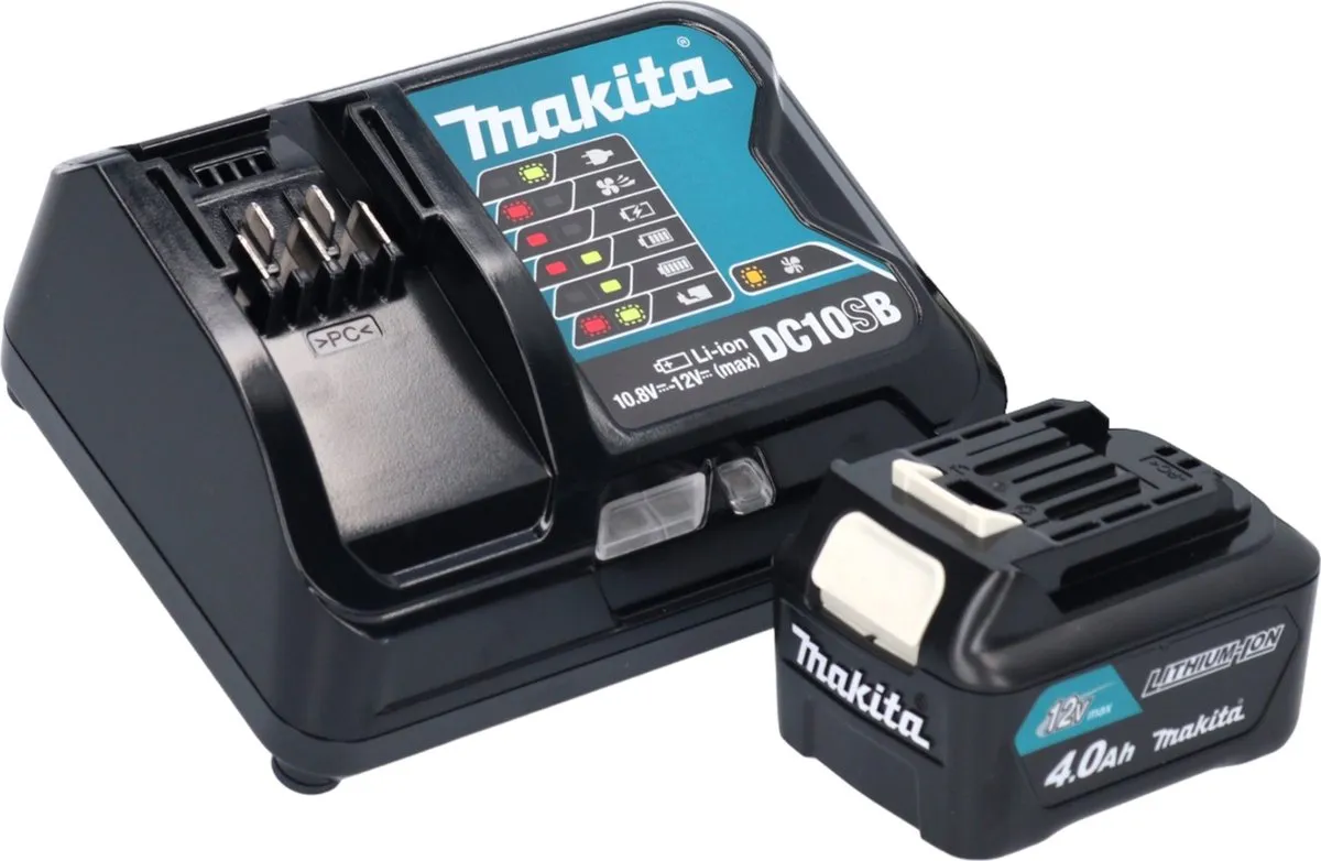 Makita UB100DSM1 Accubladblazer 12V - 75 km/h - 20 Stuks - afbeelding 4 van 5
