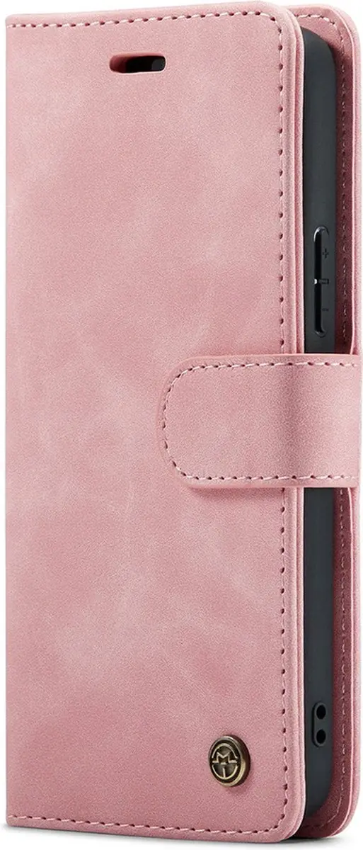 Caseme Google Pixel 8 Pro Bookcase Hoesje - Roze - 4 Pasjes