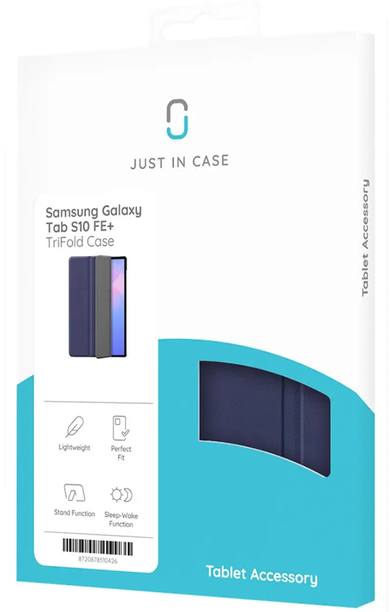 Just in Case 8510426 Tablethoes - Samsung Galaxy Tab S10 FE Plus - Blauw