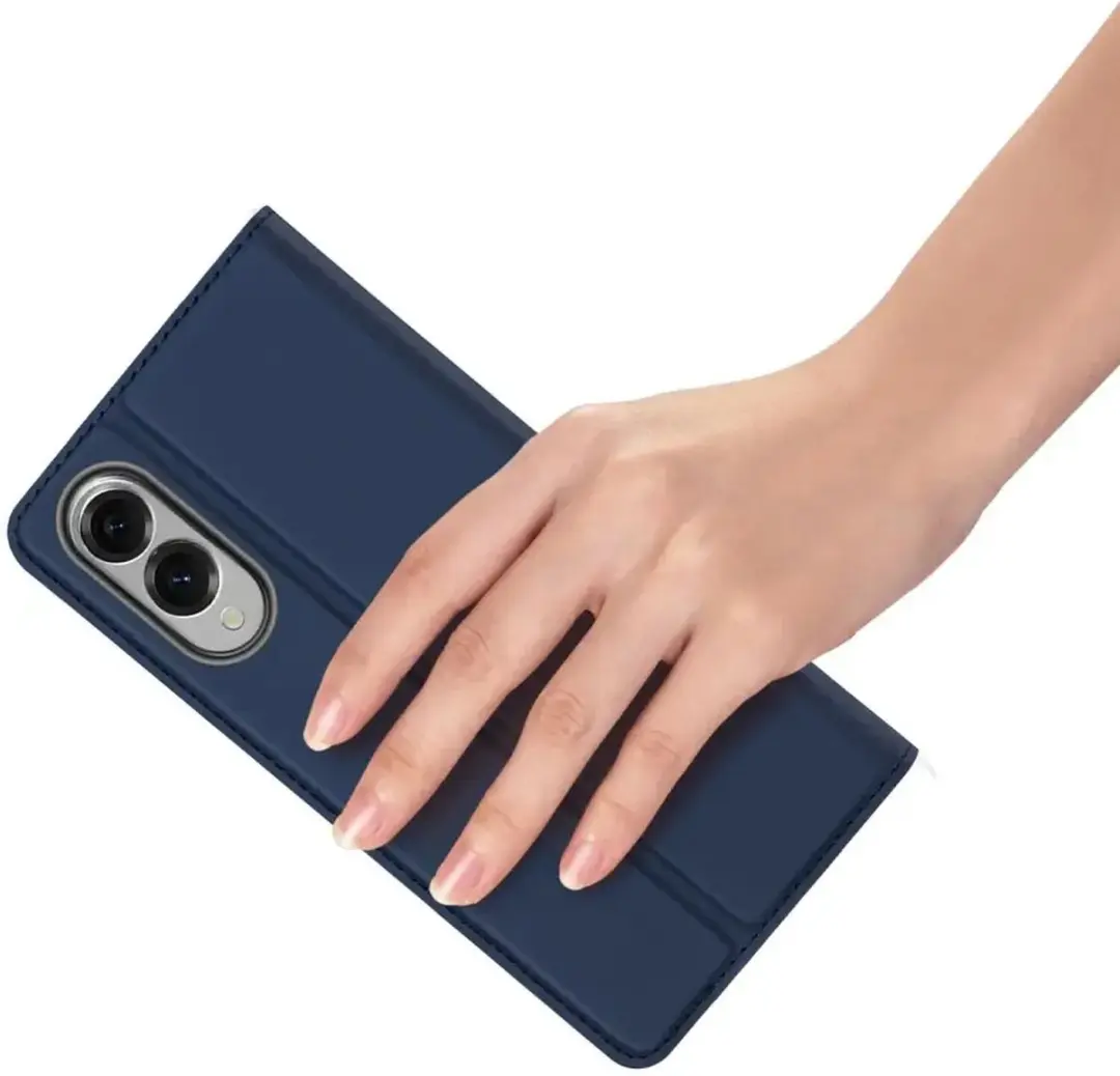 Dux Ducis Telefoonhoesje Samsung Galaxy S25 Edge - Blauw