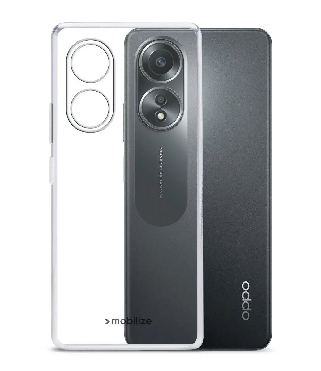 Mobilize A58 4G Telefoonhoesje TPU - Transparant MOB-GCC-A584G