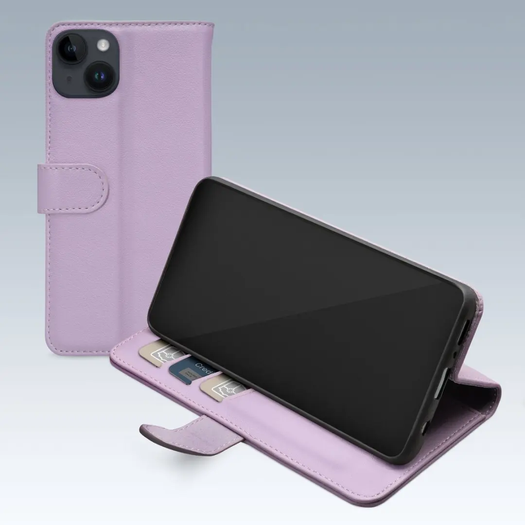 Mobilize Premium Gelly Wallet Bookcase iPhone 14 Plus - Paars