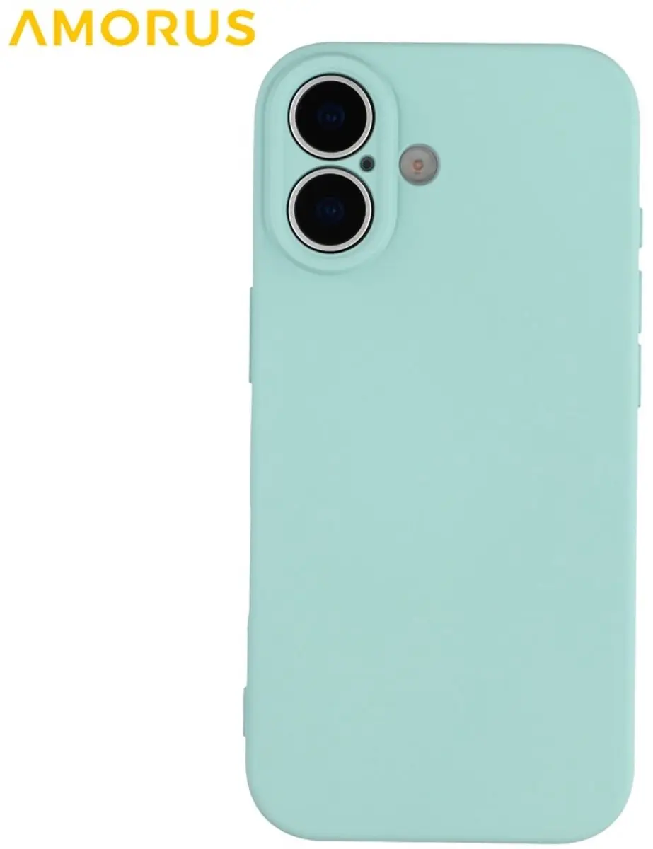 Amorus iPhone 17 Hoesje Mint Green