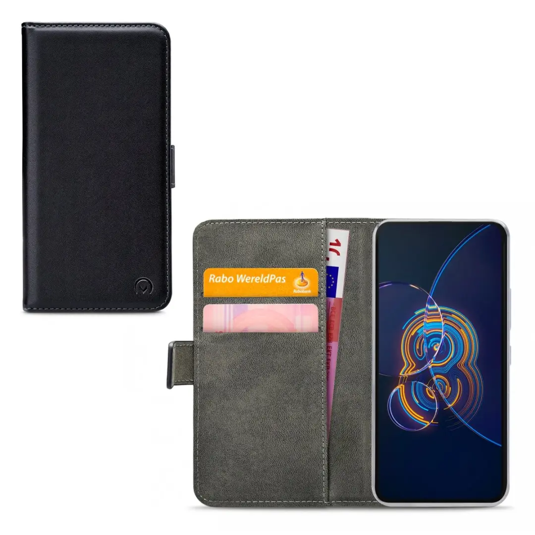 Mobilize Classic Gelly Bookcase MOB-CGWBCB-ZENFONE8FLIP - Zwart