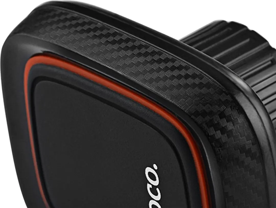 Hoco CA23 Magnetische Telefoonhouder Auto - Universeel - Zwart/Rood