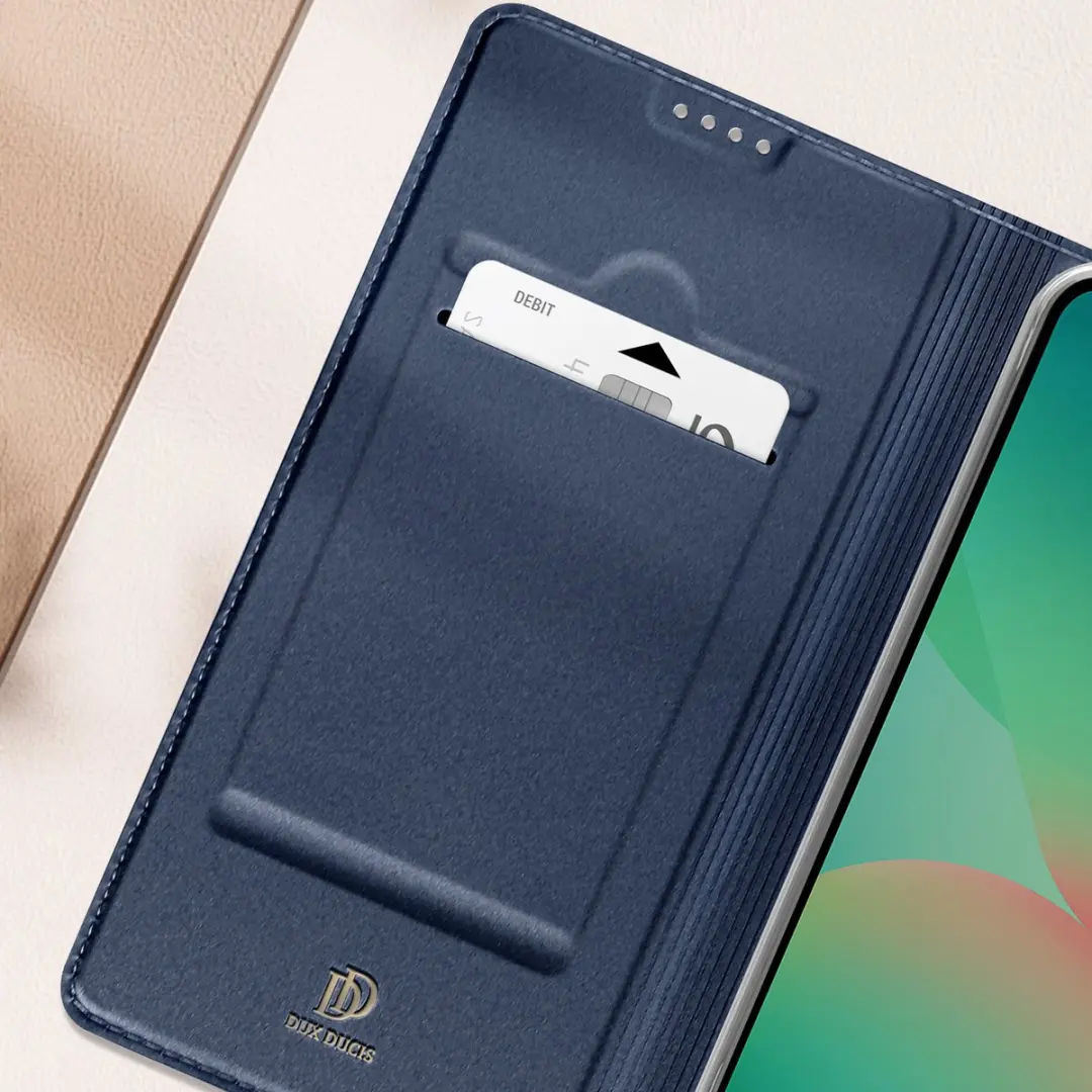 Dux Ducis Folio-DUX-BL-GA26 Hoesje Samsung Galaxy A26 - Nachtblauw