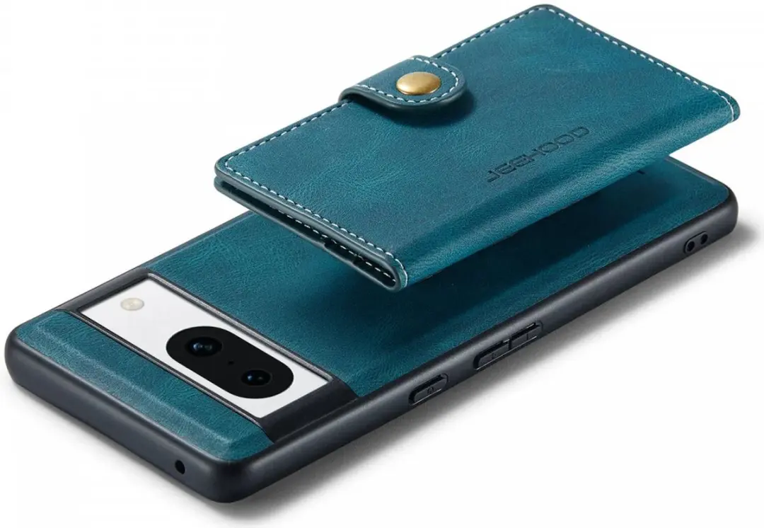 CaseMe JH-01 Hoesje Google Pixel 8a - Pasjeshouder Blauw
