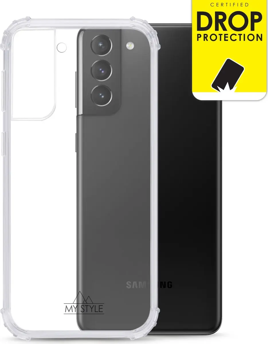 My Style MSPFCS1075 Telefoonhoesje - Samsung Galaxy S21 Plus - Transparant
