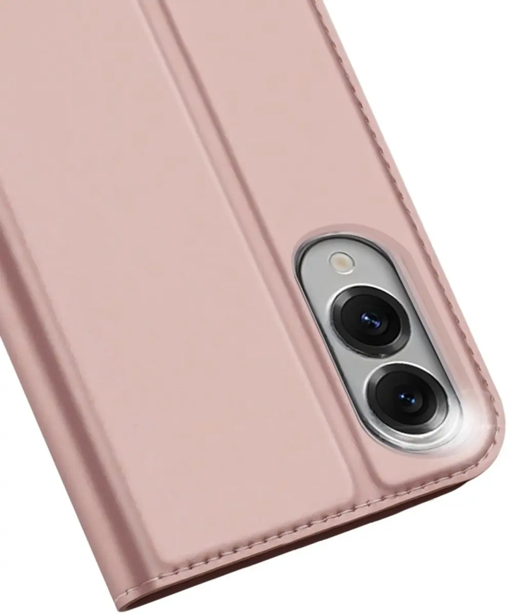 Dux Ducis Galaxy S25 Edge Hoesje - Rose Goud
