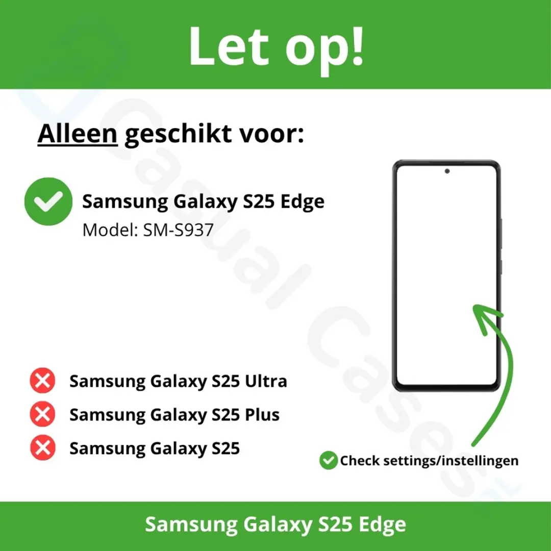 Dux Ducis Galaxy S25 Edge Hoesje - Rose Goud