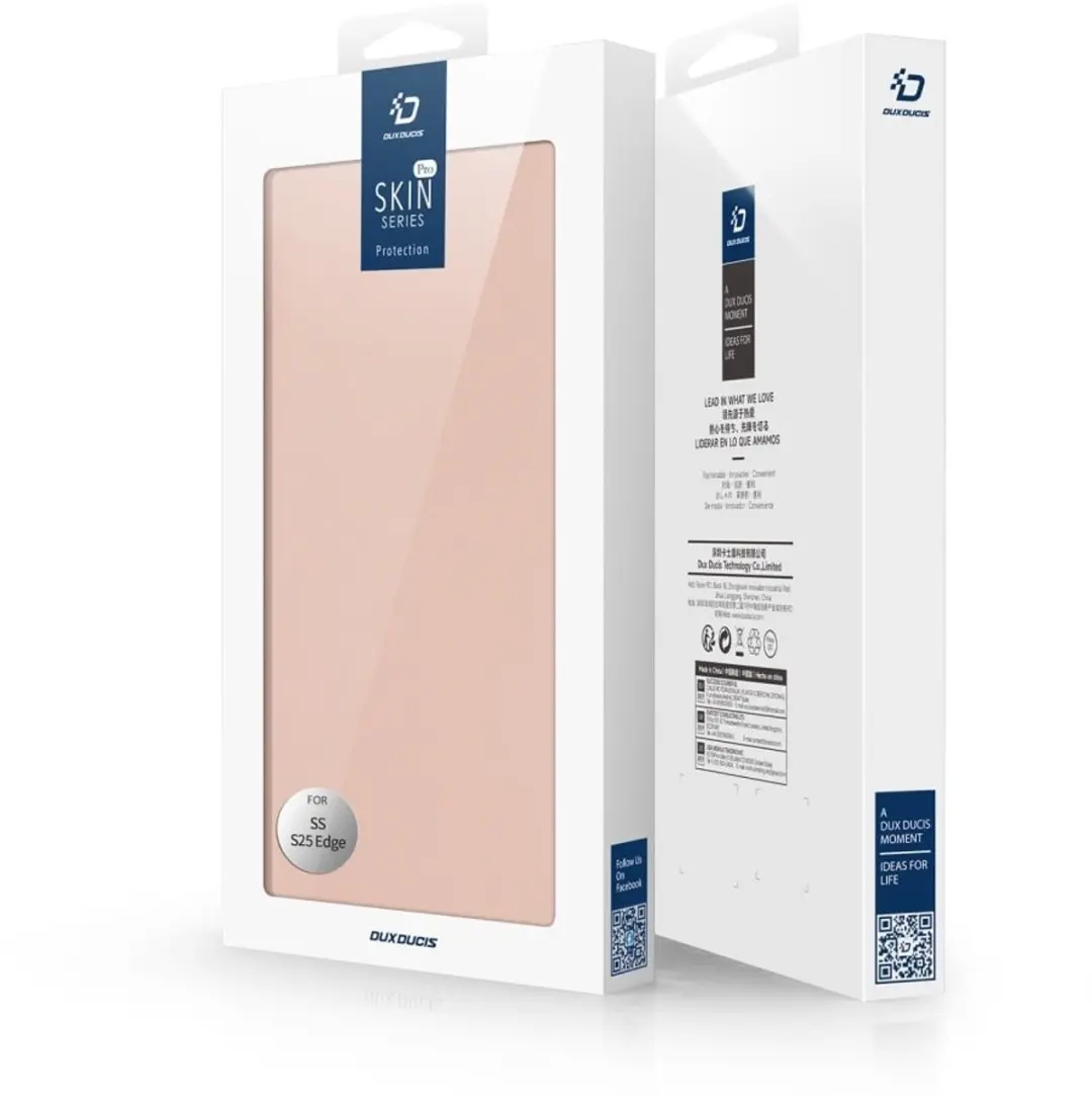 Dux Ducis Galaxy S25 Edge Hoesje - Rose Goud - afbeelding 6 van 6