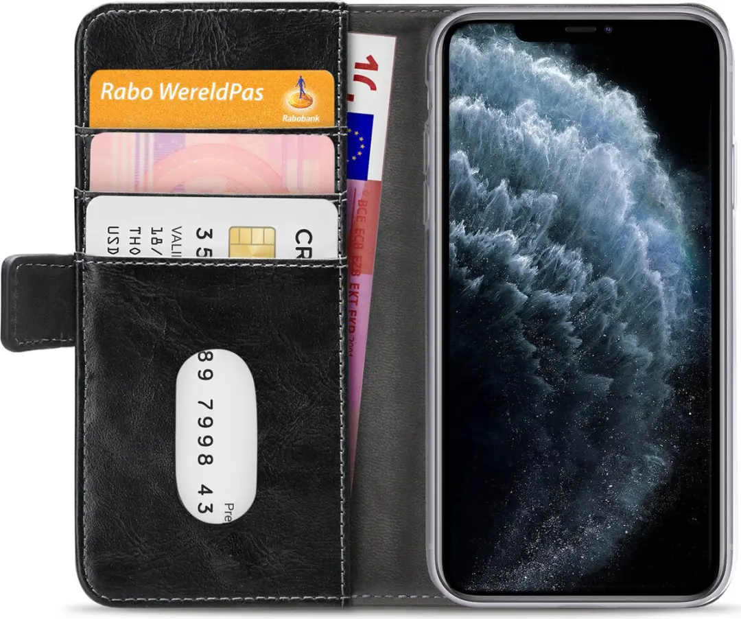 Mobilize Elite Gelly Wallet iPhone 11 Pro - 3 Pasjes - Zwart