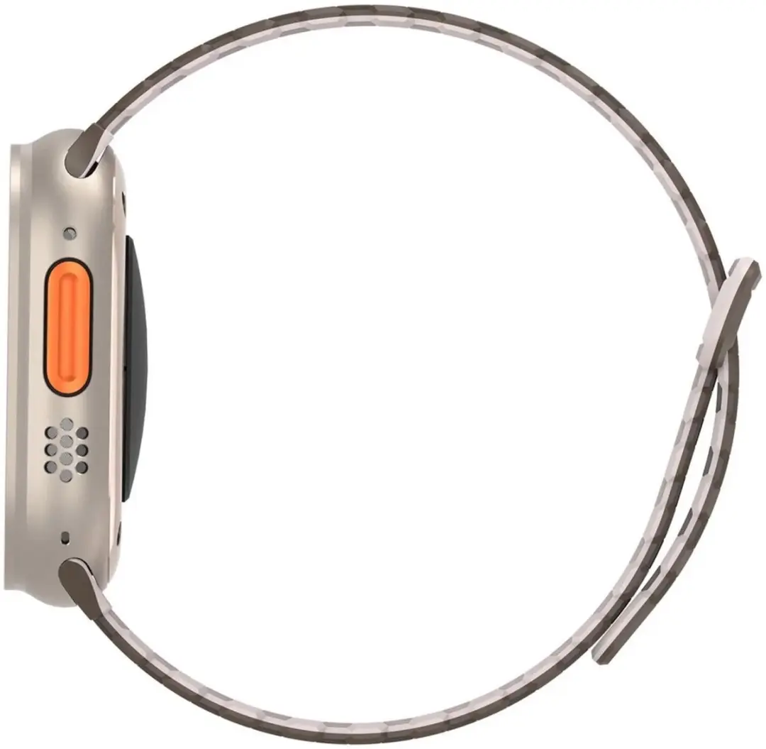 Dux Ducis Apple Watch Bandje - Siliconen Bruin/Grijs