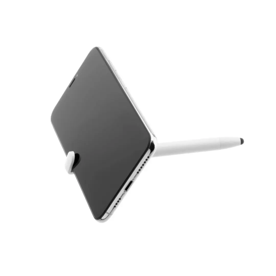 Fixed 3-in-1 Pen FIXPEN-WH - Stylus/Balpen/Telefoonstandaard - Wit
