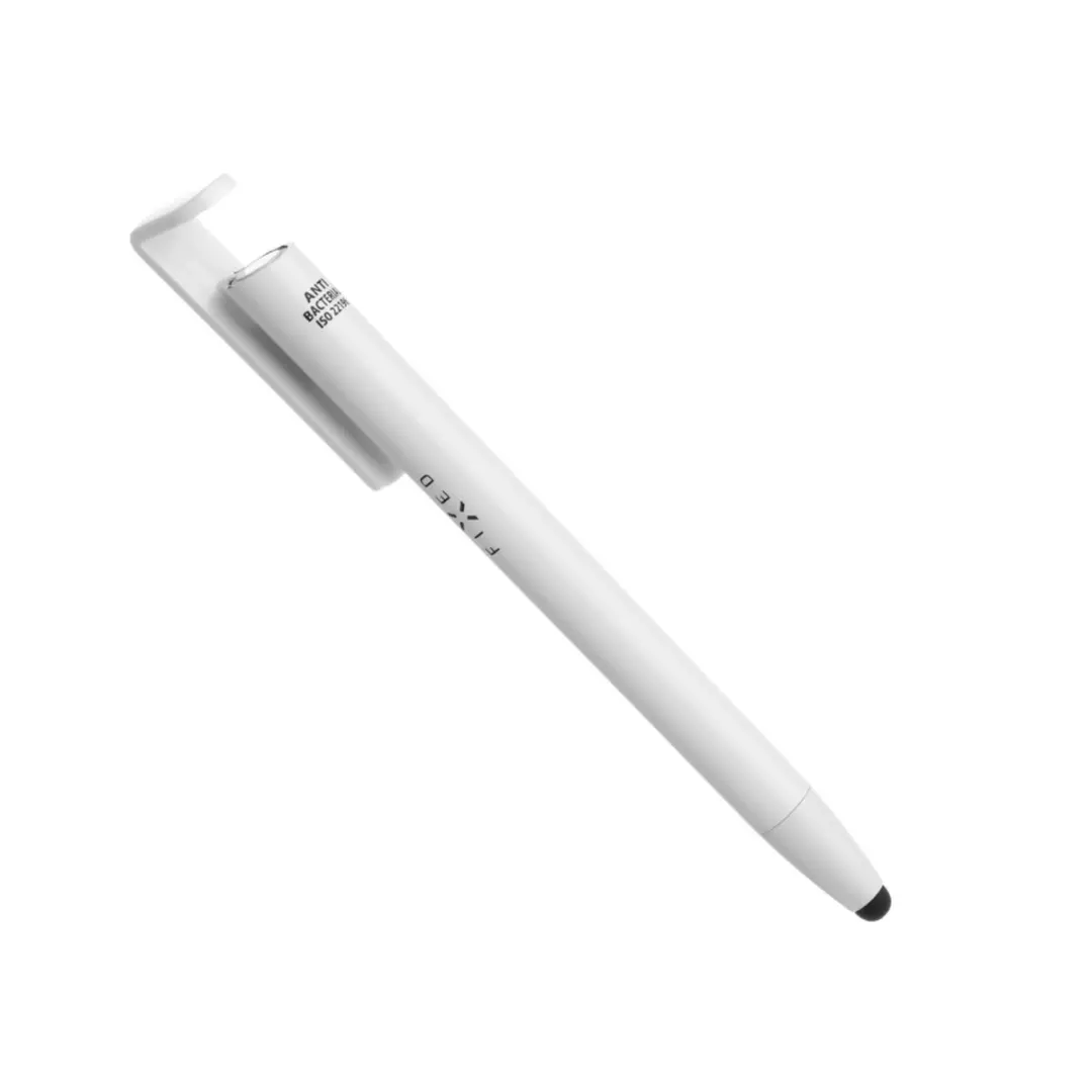 Fixed 3-in-1 Pen FIXPEN-WH - Stylus/Balpen/Telefoonstandaard - Wit