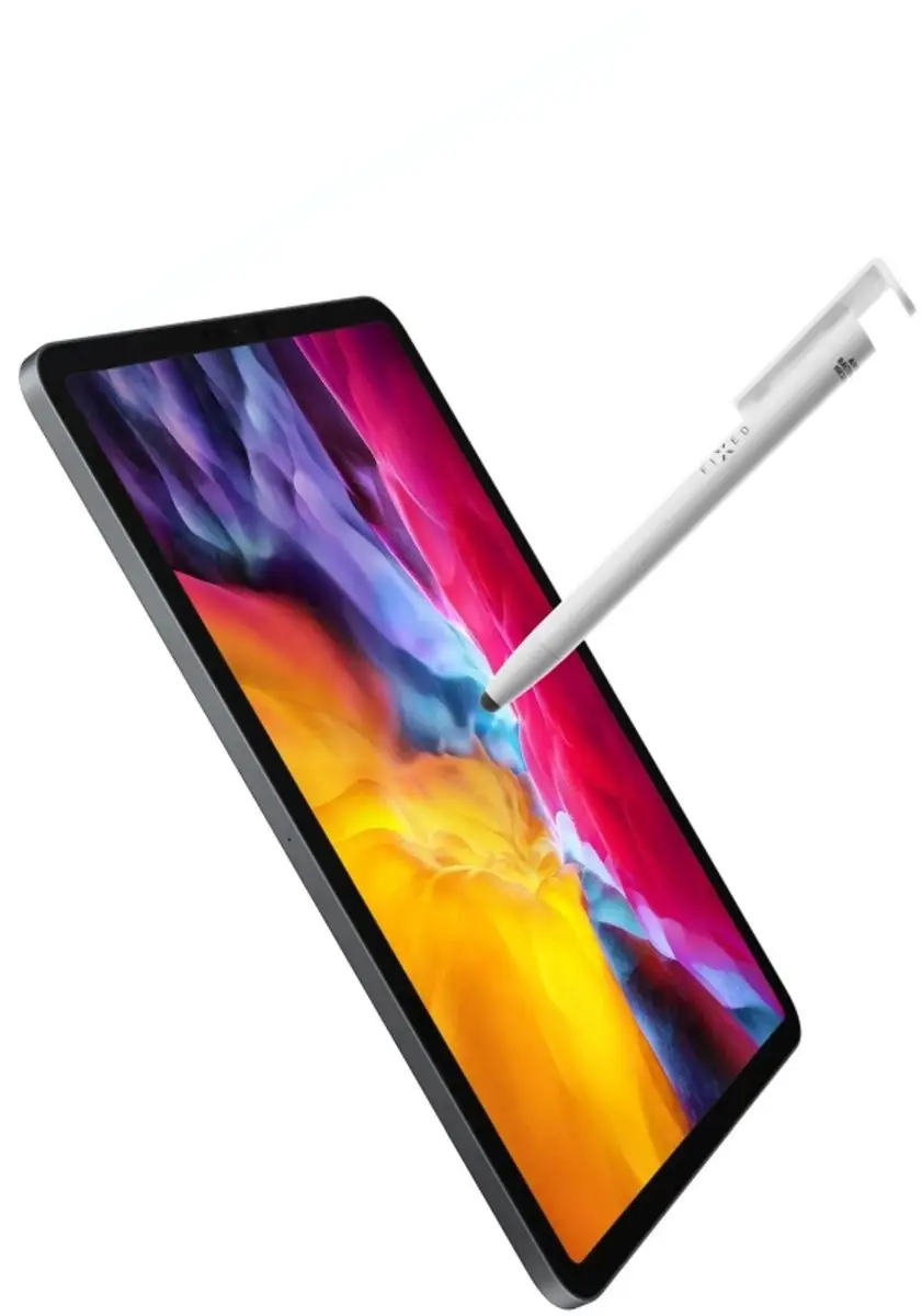 Fixed 3-in-1 Pen FIXPEN-WH - Stylus/Balpen/Telefoonstandaard - Wit