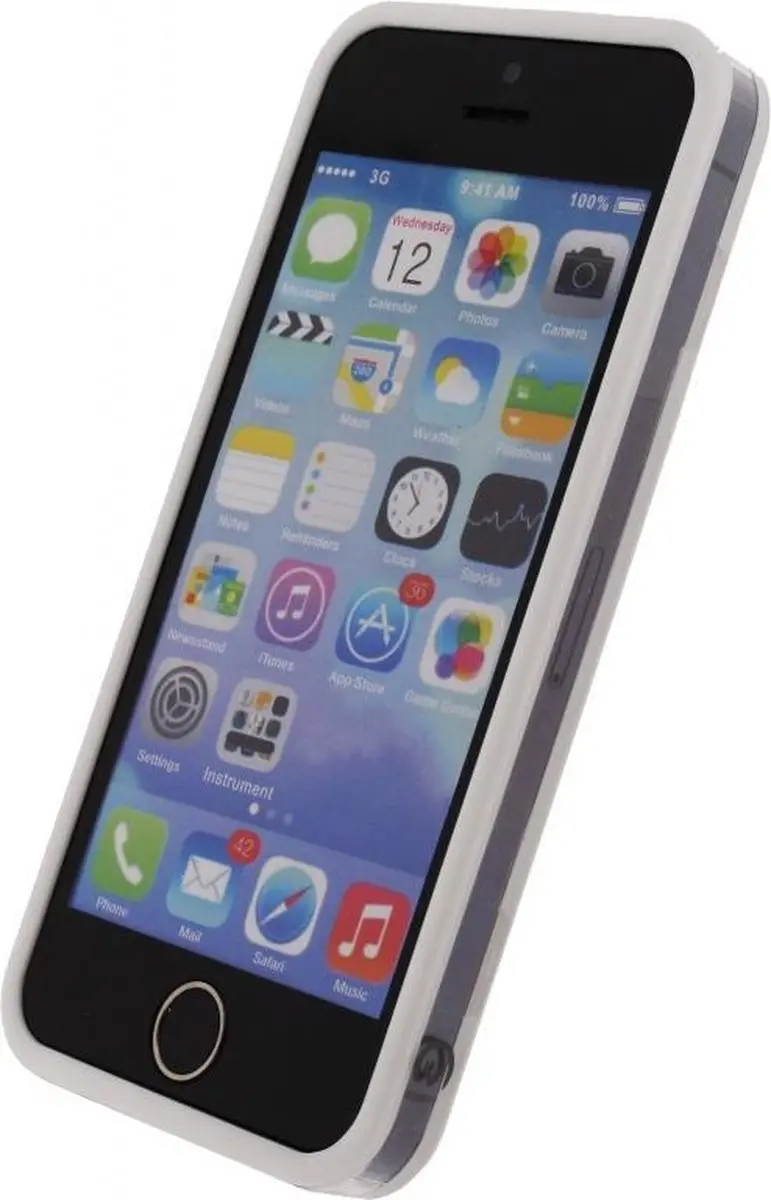 Mobilize Bumper Case iPhone 5/5s/SE - Wit - MOB-BCW-IPH5S