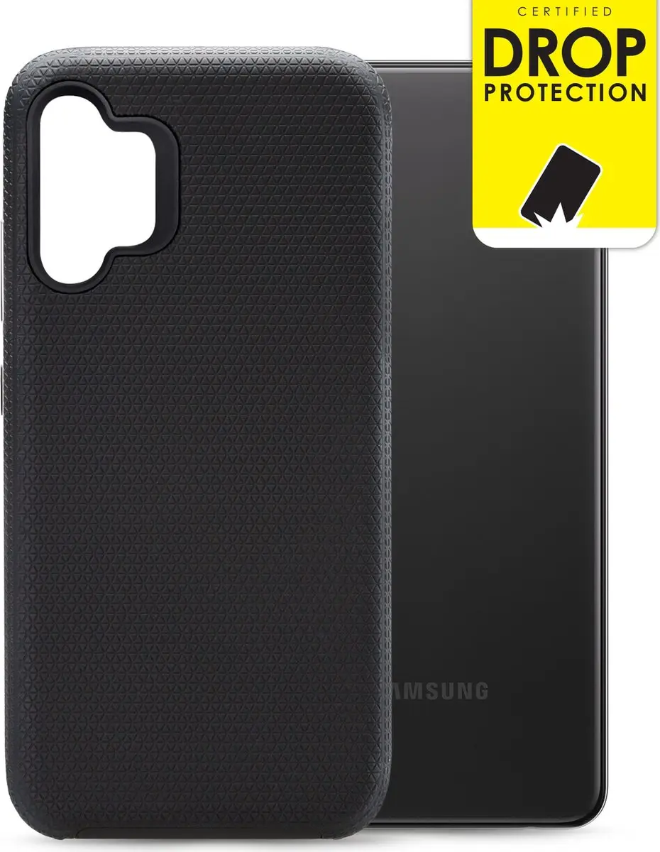 My Style Tough Backcover MSTCS1047 Samsung Galaxy A32 4G - Zwart
