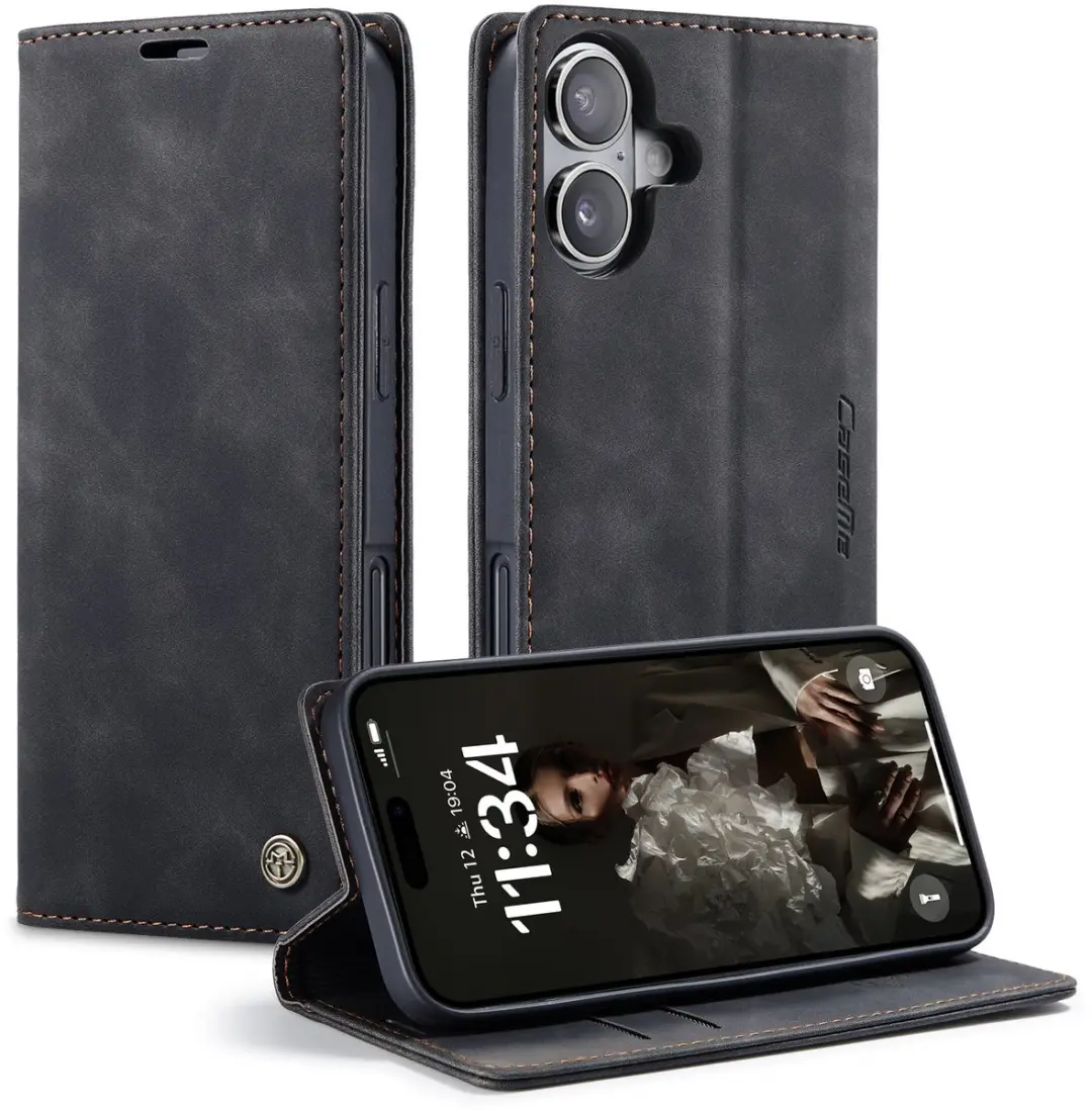 Caseme 013 Book Case iPhone 17 Hoesje