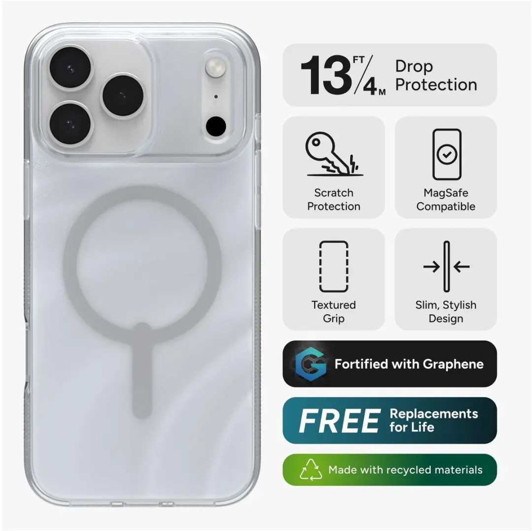 ZAGG Milan Snap Hoesje 702318991 - iPhone 17 Pro Max - Goud - afbeelding 6 van 6