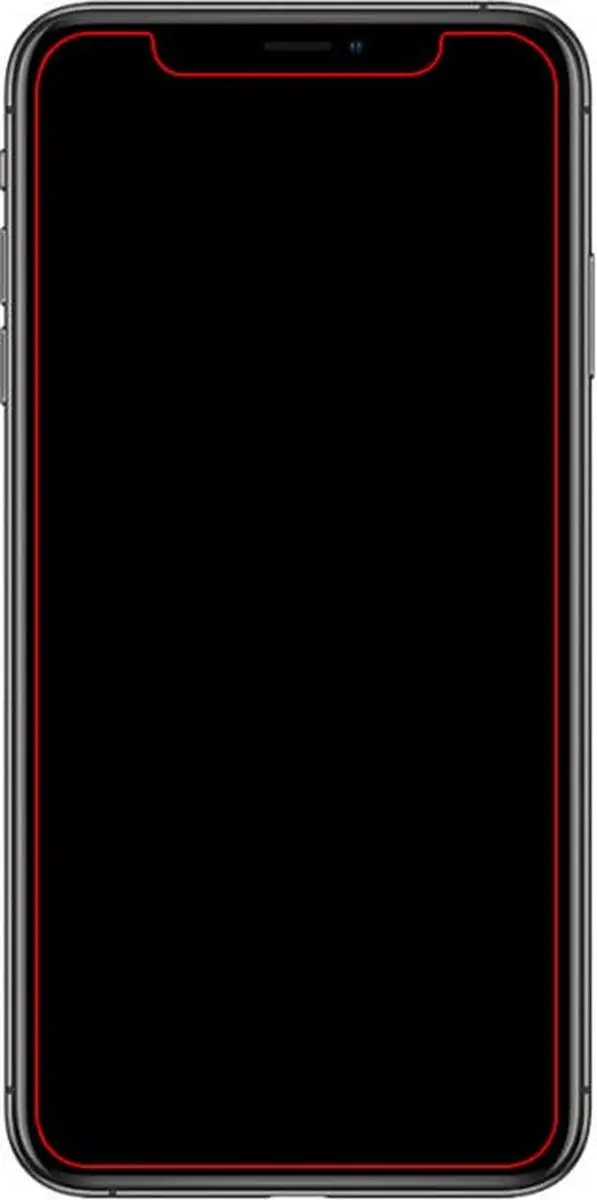 Mobilize iPhone XS Max Glazen Screenprotector - Case Friendly