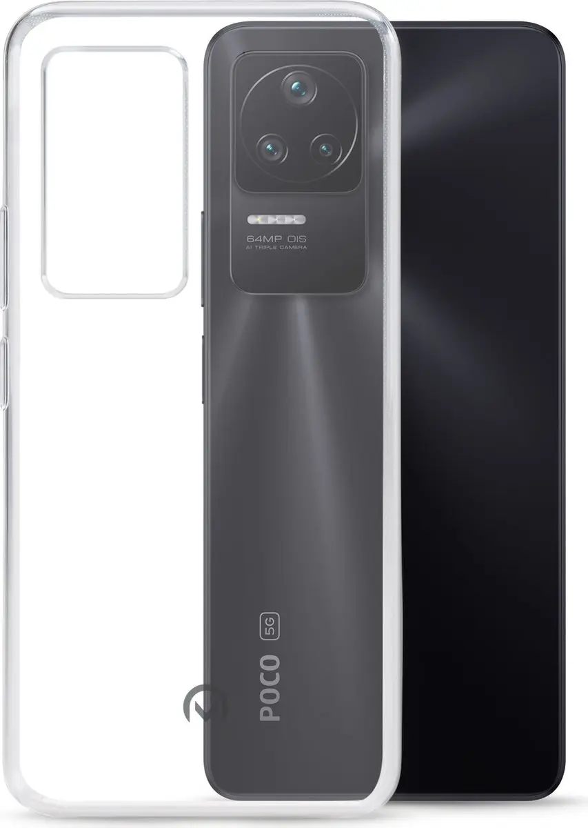 Mobilize POCO F4 TPU Hoesje - Transparant - MOB-GCC-POCOF45G
