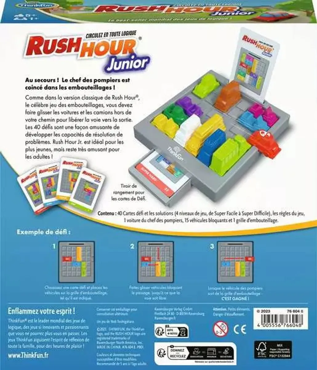 Ravensburger Rush Hour Junior Bordspel - Multicolor