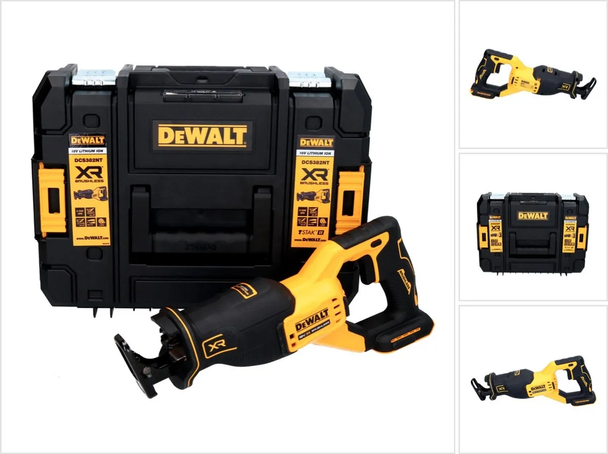 DeWalt DCS382NT Borstelloze Reciprozaag - 18V XR - afbeelding 3 van 6