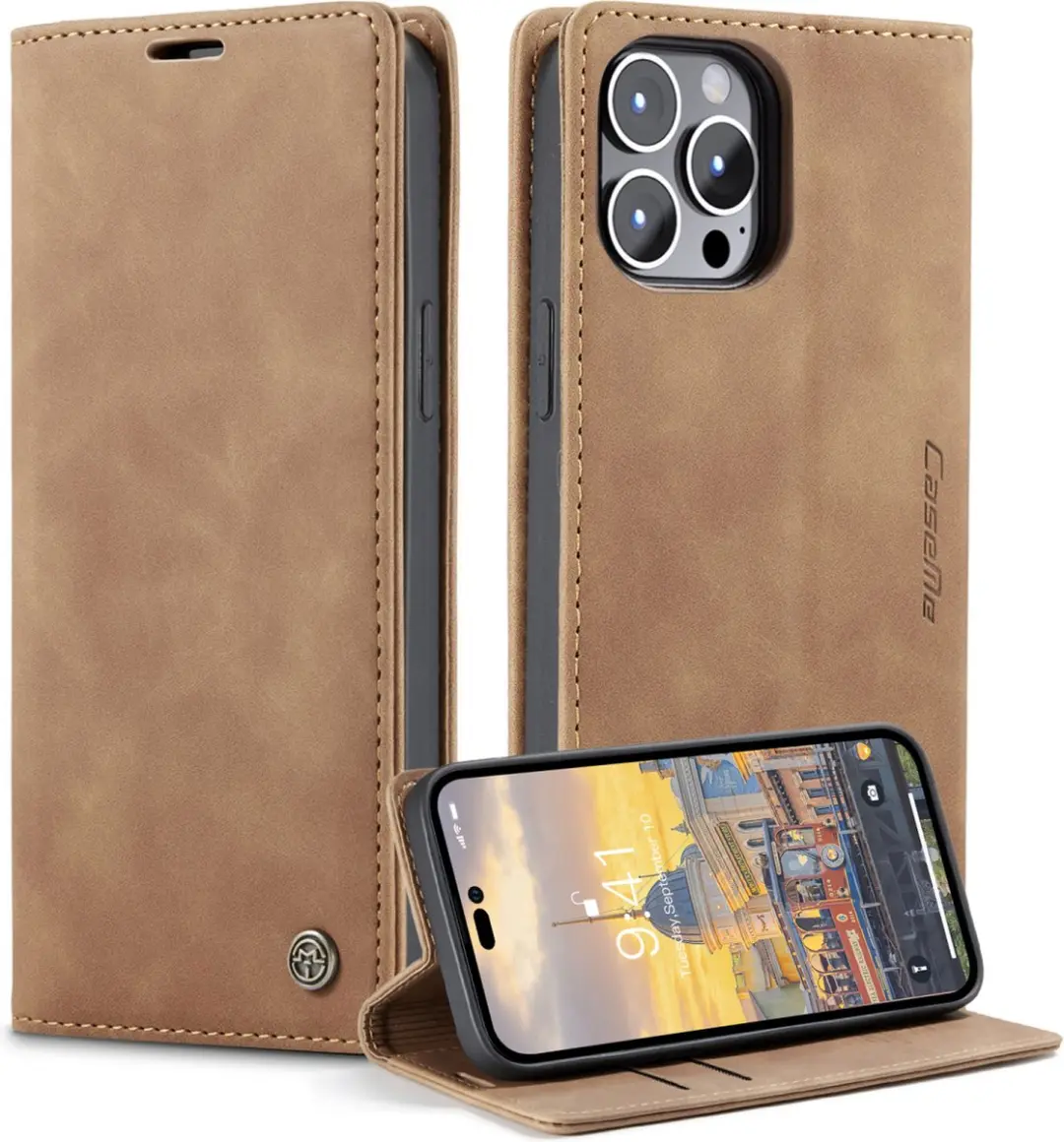 Caseme Retro Wallet Case iPhone 15 Pro