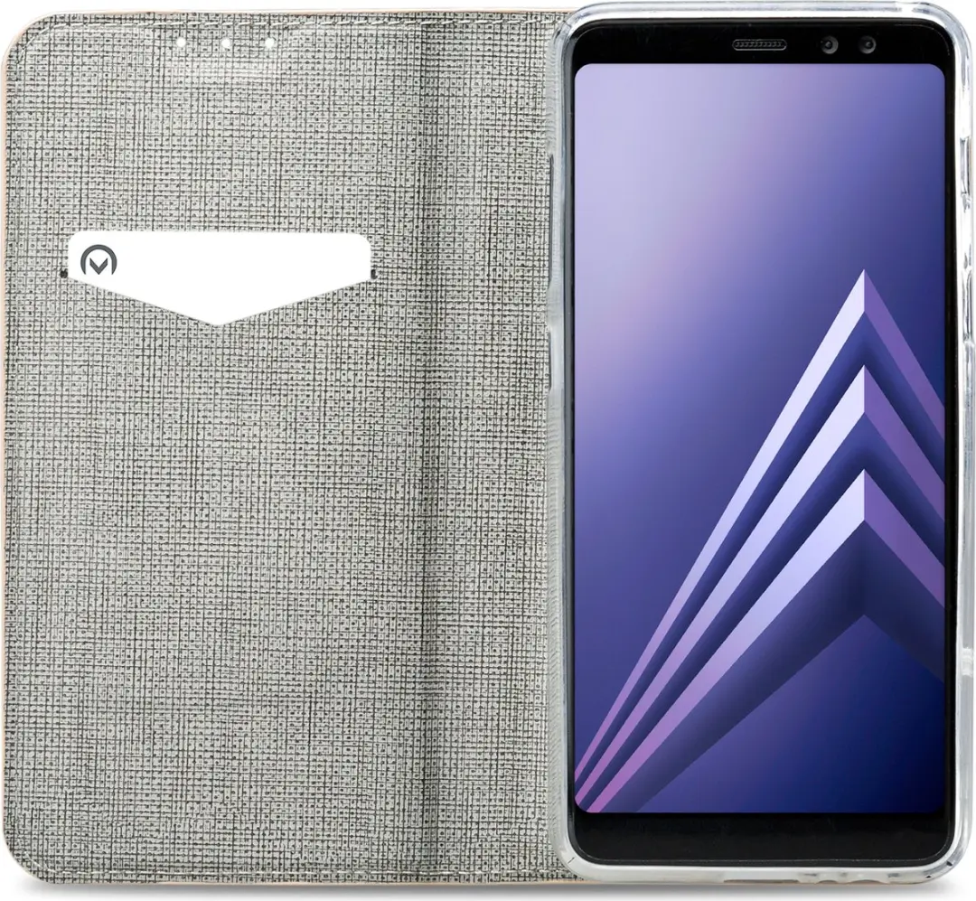 Mobilize Premium Gelly Bookcase Samsung Galaxy A8 (2018) - Roze