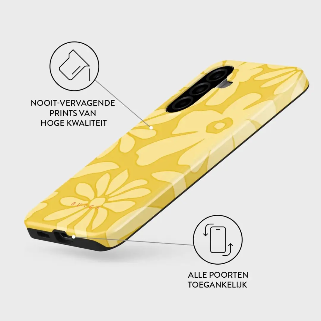 Burga Tough Backcover Samsung Galaxy A57 - Geel
