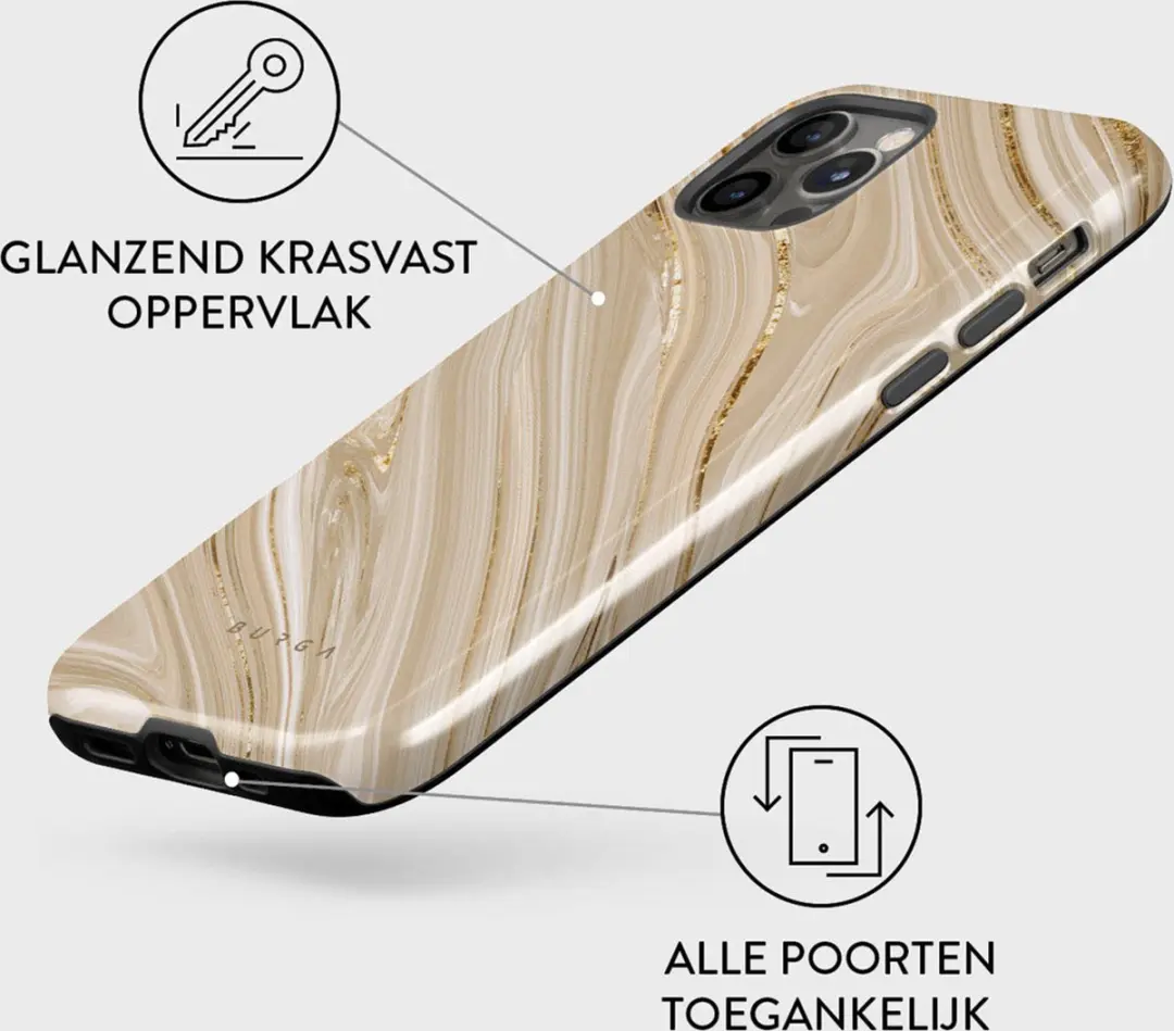 Burga Tough Backcover iPhone 12/Pro - Full Glam