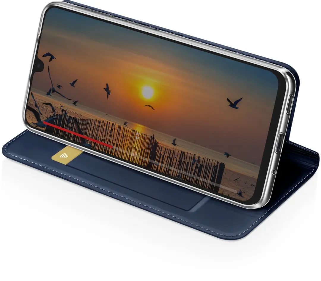 Dux Ducis Flipcase Pro Serie FOLIO-PRO-NT-GA17 - Samsung Galaxy A17 - Nachtblauw