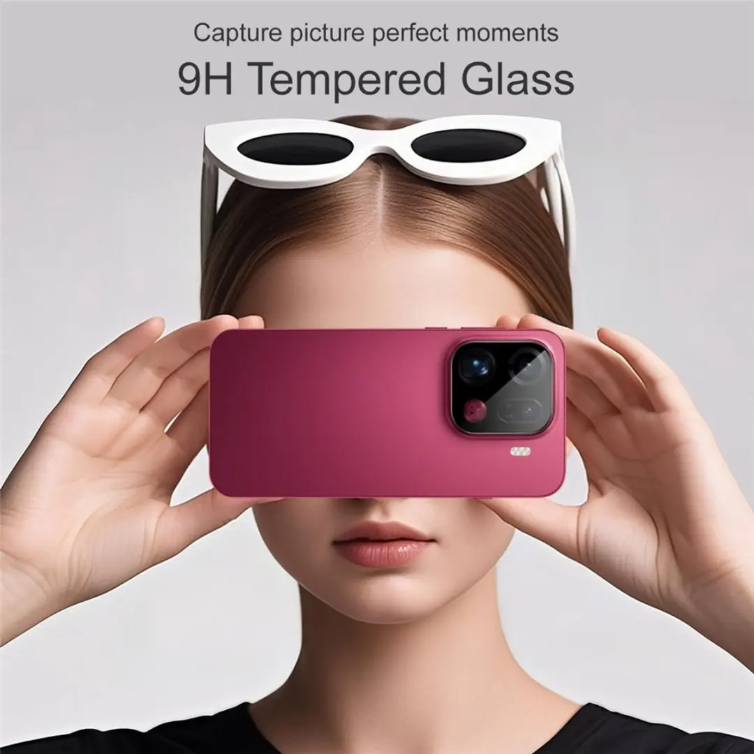 Imak 9H Tempered Glass Camera Lens Protector - OPPO Find X9 Pro - Zwart