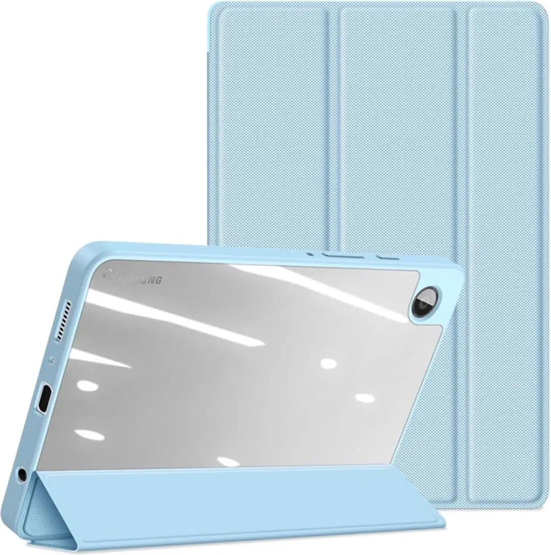 Dux Ducis Toby Series Tablethoes - Samsung Galaxy Tab A9 8.7" - Licht Blauw