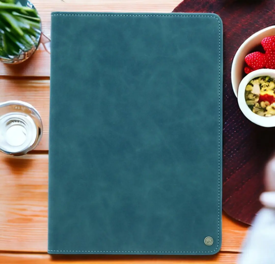 Caseme Bookcase Tablethoes - Apple iPad 10.2" Groenblauw