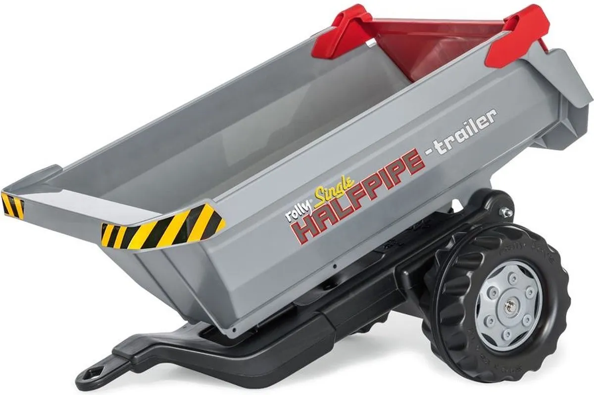 Rolly Toys 123193 RollyHalfpipe Single Trailer