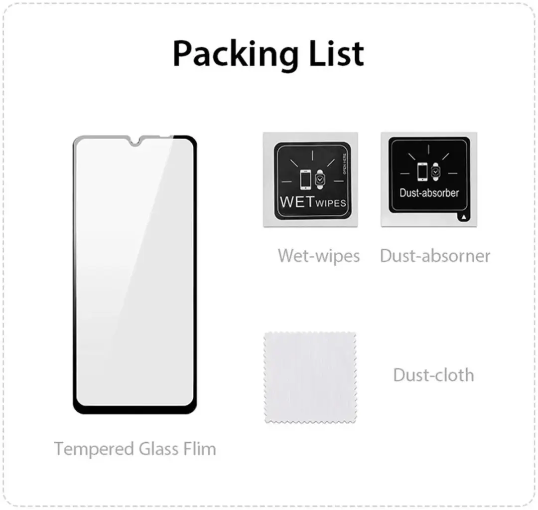 Dux Ducis Screenprotector Samsung Galaxy A06 - Zwart