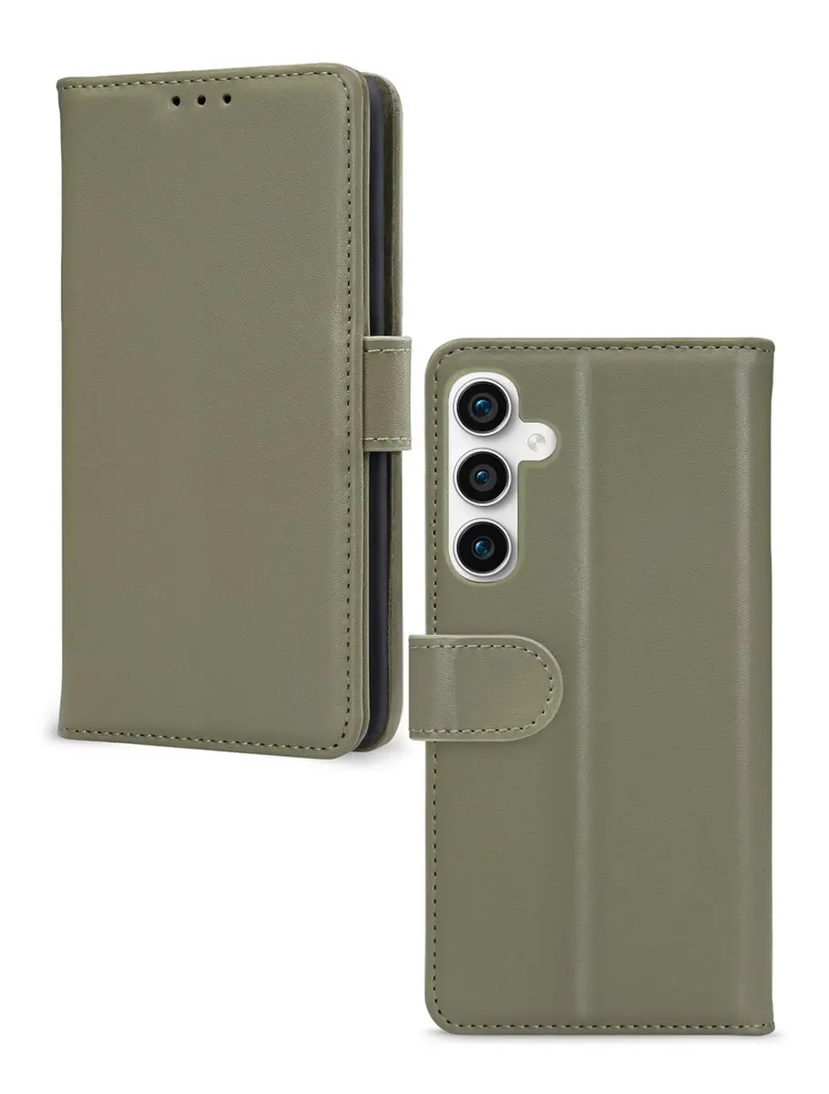 Mobilize Premium Gelly Wallet Bookcase Portemonnee Groen - Samsung Galaxy S23 FE - afbeelding 6 van 6