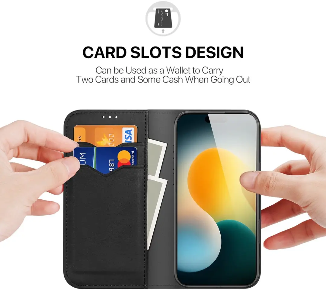 Dux Ducis Hivo Hoesje iPhone Air - Zwart