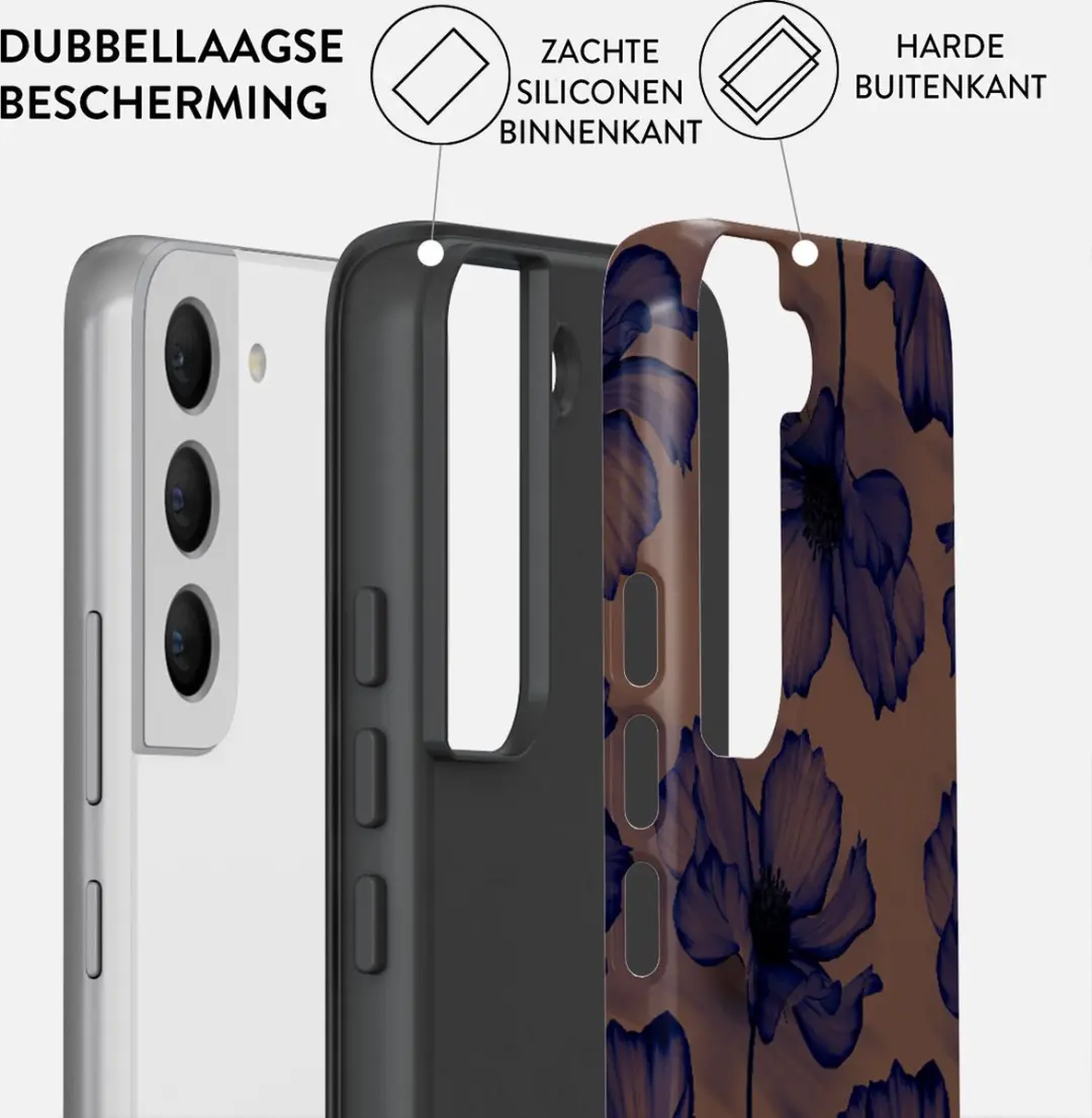 Burga Telefoonhoesje Samsung Galaxy S22 Velvet Night - RB_01_S22_TH