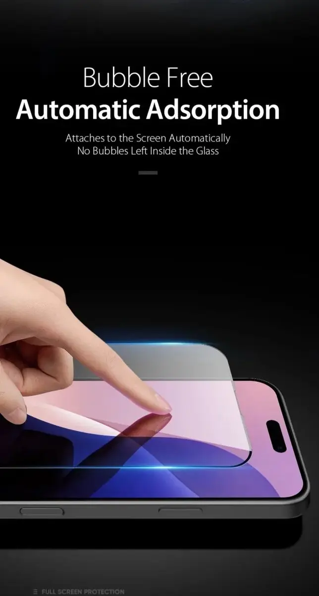 Dux Ducis iPhone 16 Plus Tempered Glass Screenprotector - Zwart