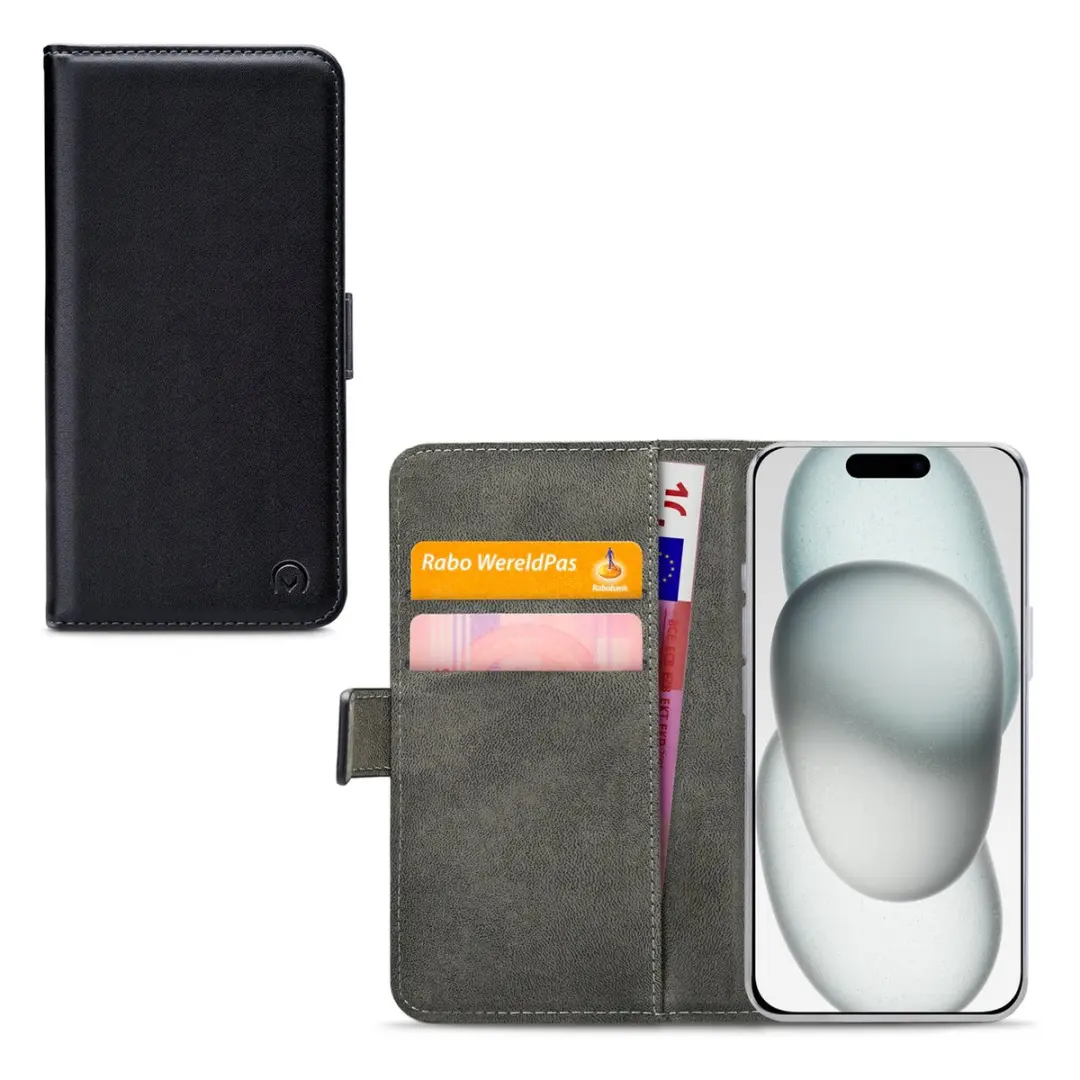 Mobilize iPhone 15 Bookcase 10298 - Zwart