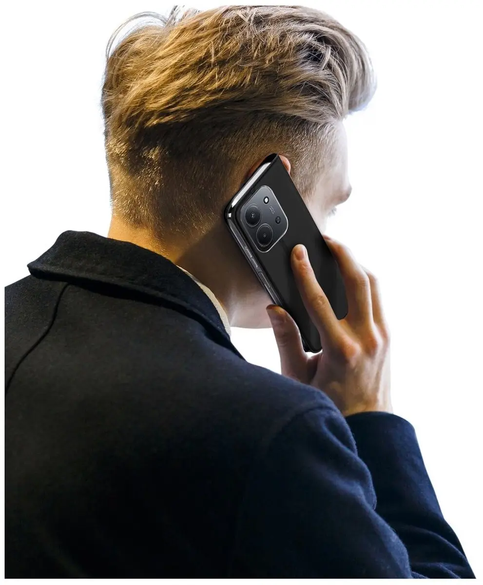Dux Ducis Skin Pro Hoesje Xiaomi Redmi 15C - Zwart