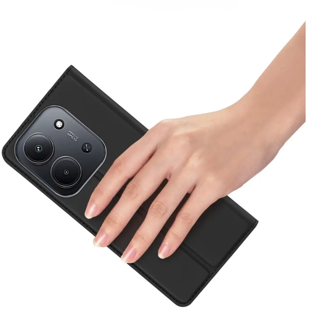 Dux Ducis Skin Pro Hoesje Xiaomi Redmi 15C - Zwart