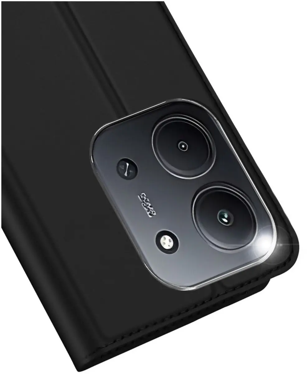 Dux Ducis Skin Pro Hoesje Xiaomi Redmi 15C - Zwart
